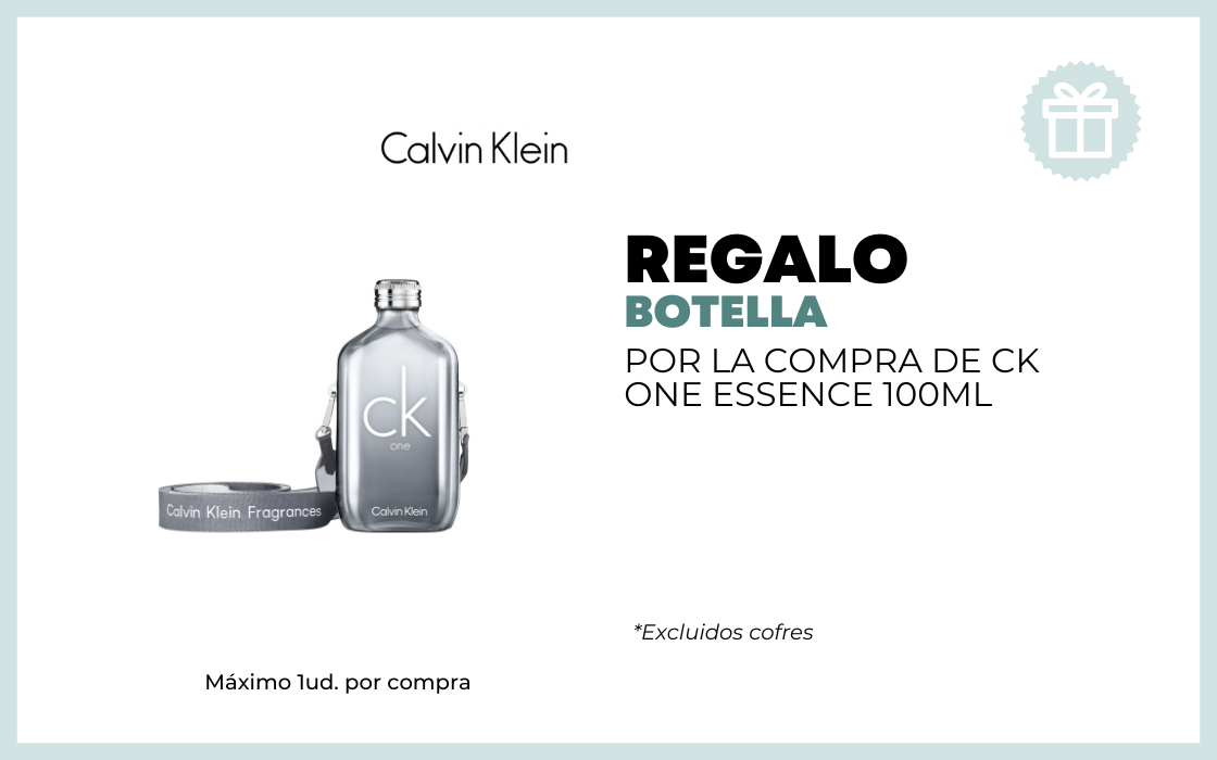 REGALO BOTELLA POR LA COMPRA DE CK ONE ESSENCE 100ML excluidos cofres