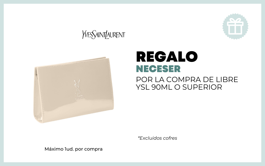 REGALO NECESER POR LA COMPRA DE LIBRE YSL 90ML excluidos cofres