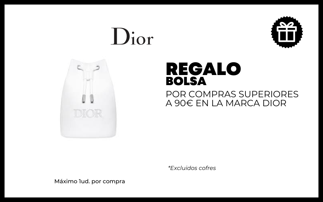 REGALO NECESER POR COMPRAS SUPERIORES A 85 EN LA MARCA DIOR excluidos cofres