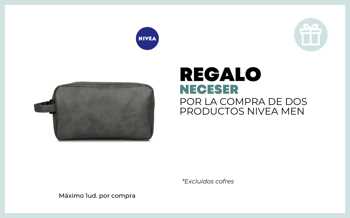 REGALO NECESER POR LA COMPRA DE DOS PRODUCTOS NIVEA MEN