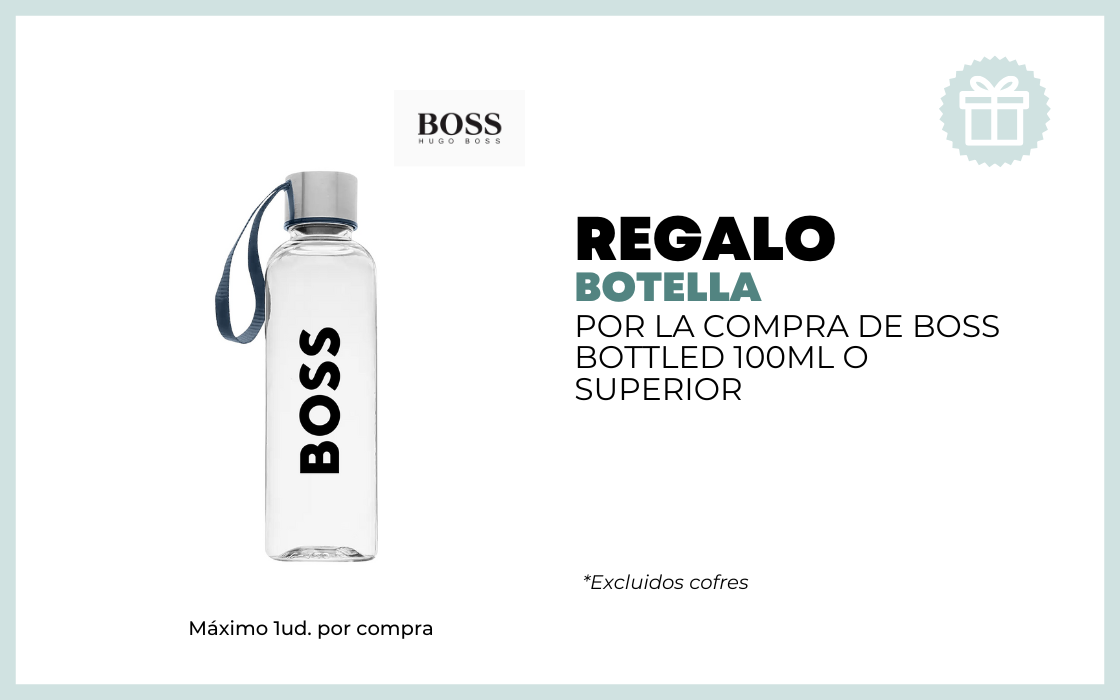 REGALO BOTELLA POR LA COMPRA DE BOSS BOTTLED 100ML O SUPERIOR excluidos cofres