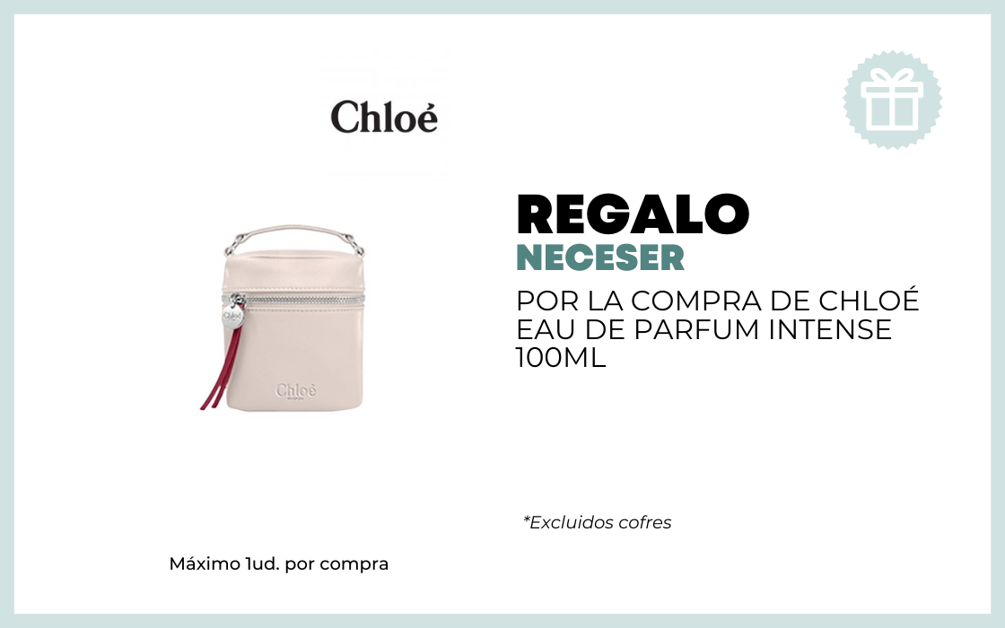 REGALO NECESER POR LA COMPRA DE CHLOÉ EAU DE PARFUM INTENSE 100ML excluidos cofres