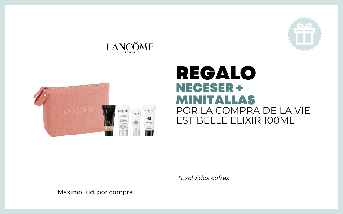 REGALO NECESER + MINITALLAS POR LA COMPRA DE LA VIE EST BELLE ELIXIR 100ML excluidos cofres