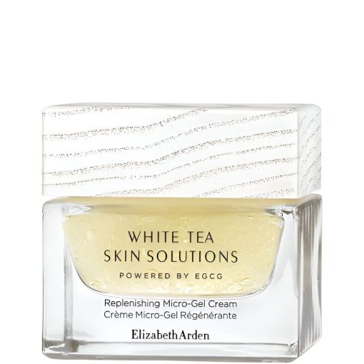 Elizabeth Arden White Tea Skin Solutions Replenishing Micro-Gel Cream Gel hidratante e iluminador revitaliza para primeros signos de la edad 50 ml