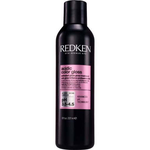 Redken Acidic Color Gloss Treatment Tratamiento sella la cutícula y fija el brillo para color vibrante más duradero 237 ml