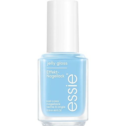 Essie Jelly Gloss Nail Color Edición Limitada Esmalte de uñas vegano con acabado gel brillante para uñas con mucho arte