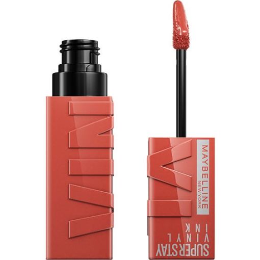 Maybelline Super Stay Vinyl Ink Nude Brillo de labios efecto vinilo de larga duración