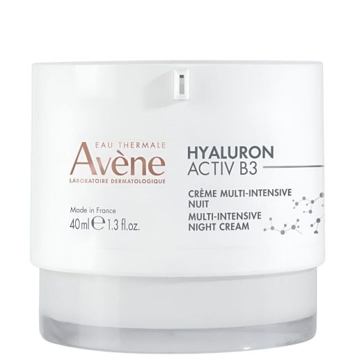 Avène Hyaluron Activ B3 Crème Multi-Intensive Nuit Crema de noche antiedad regeneradora reparadora y antiarrugas 40 ml