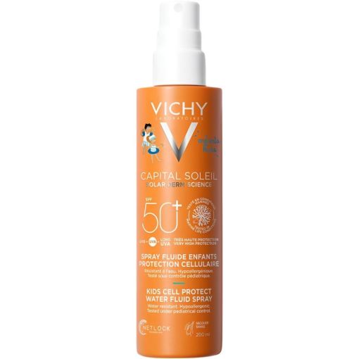 Vichy Capital Soleil Spray Enfant Spf 50+ Protector solar infantil resistente al agua 200 ml