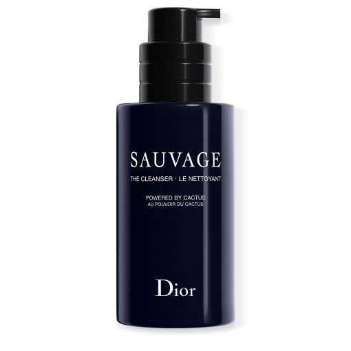 Dior Sauvage Limpiador Limpiador facial - carbón negro y cactus - purifica y no reseca 100 ml