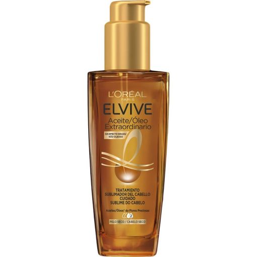 Elvive Aceite Extraordinario Tratamiento Sublimador Del Cabello Aceite extraordinario cabello sublime más brillante y más suave 100 ml