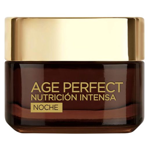 L'Oreal Age Perfect Nutricion Intensa Crema Rica Reparadora Noche Crema de noche enriquecida antiedad antidescolgamiento y antiresecamiento 50 ml