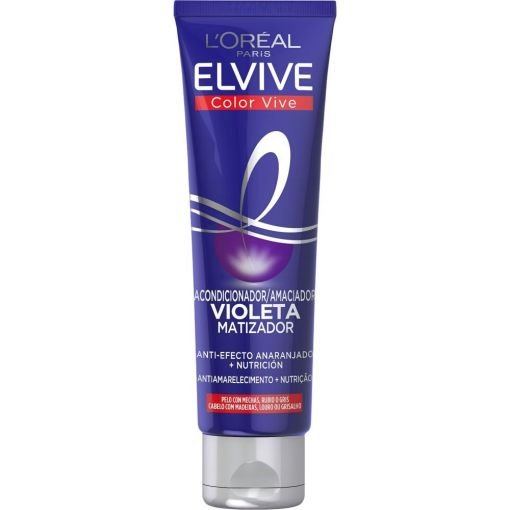 Elvive Color Vive Acondicionador Violeta Matizador Acondicionador violeta matificante antiefecto anaranjado 150 ml