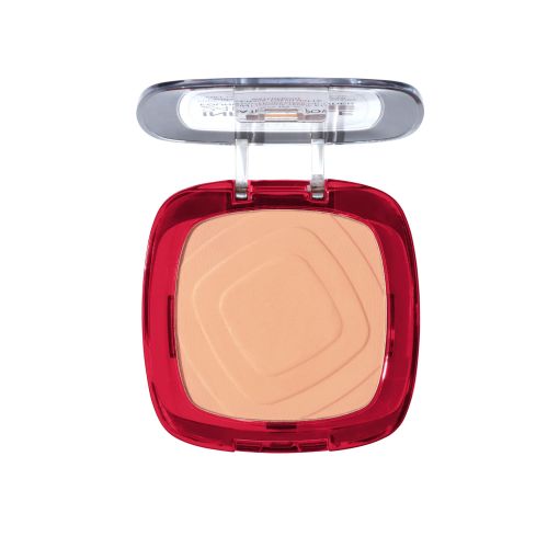 L'Oreal Infaillible 24h Fresh Wear Foundation In A Powder Waterproof Polvos compactos resistentes al agua de cobertura media-alta acabado mate impecable