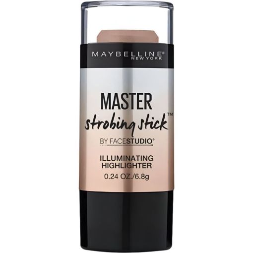 Maybelline Master Strobing Stick Iluminating Highlighter Iluminador en barra realza mejillas acentúa facciones y destaca la mirada para look natural