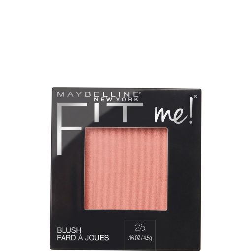 Maybelline Fit Me! Blush Fard Á Joues Colorete compacto realza el tono para un efecto de buena cara inmediato con acabado natural