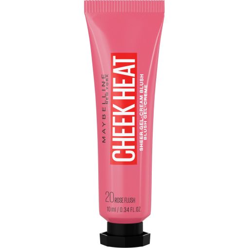 Maybelline Cheek Heat Sheer Gel Colorete en crema efecto buena cara para un aspecto radiante saludable y luminoso