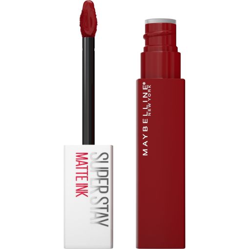 Maybelline Super Stay Matte Ink Barra de labios permanente no reseca ni cuartea para una cobertura total