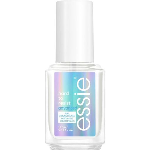 Essie Nail Strengthener Fortifiant Hard To Resist Advanced Tratamiento vegano endurecedor y fortalecedor para uñas fuertes y resistentes