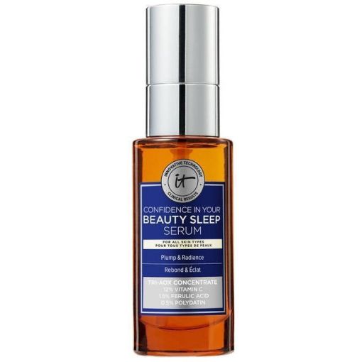 It Cosmetics Confidence In Your Beauty Sleep Serum Sérum de noche antiedad e iluminador reduce arrugas y líneas de expresión 30 ml