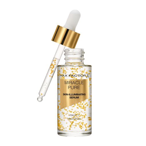 Max Factor Miracle Pure Skin-Illuminating Vitamina C Serum Sérum vegano hidrata ilumina y revitaliza con ácido hialurónico acabado más brillante 30 ml