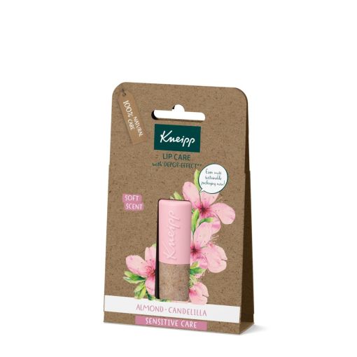 Kneipp Sensitive Care Lip Care Bálsamo labial 100% natural de almendra y candedilla