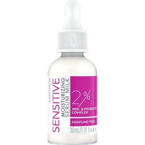 Catrice Sensitive Moisturizing Serum Milk 2% Pre-& Probiotic Complex Sérum hidratante y fortalecedor con leche de arroz 30 ml