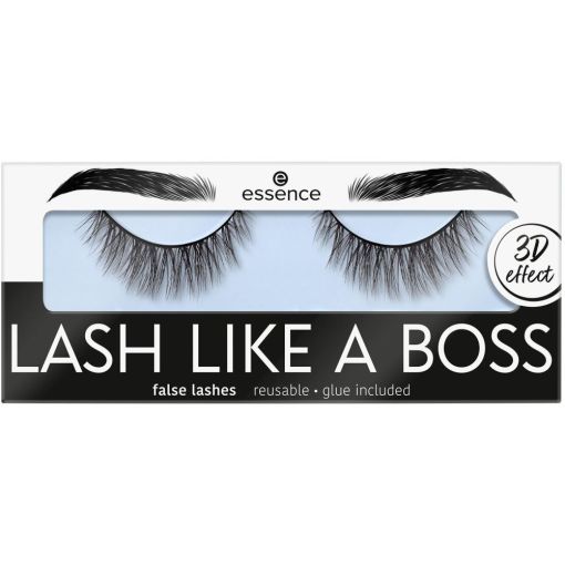 Essence Lash Like A Boss False Lashes 3d Effect Pestañas postizas con efecto 3d para un acabado espectacular