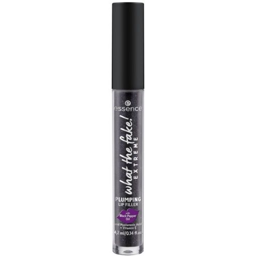 Essence What The Fake! Extreme Plumping Lip Filler Brillo de labios hidratante con efecto refrescante labios más gruesos y voluminosos