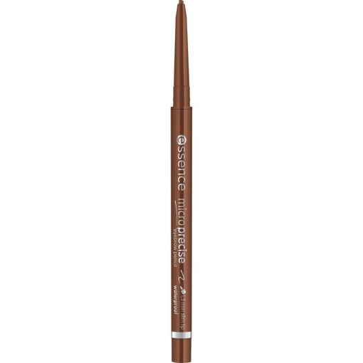 Essence Micro Precise Eyebrow Pencil Waterproof Lápiz de cejas mate resistente al agua con punta ultrafina de larga duración acabado definido y natural