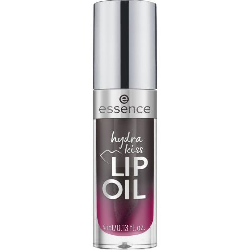 Essence Hydra Kiss Lip Oil Aceite de labios nutritivo con aplicador suave y flexible para acabado brillante con un toque de color