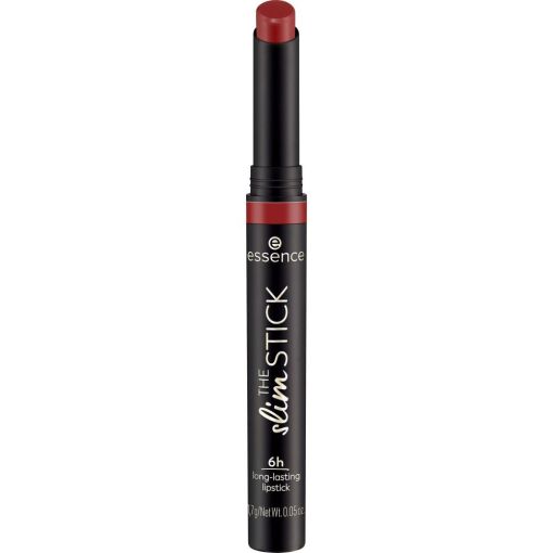 Essence The Slim Stick 6h Long-Lasting Lipstick Barra de labios cremosa aplicación precisa y sencilla para acabado mate aterciopelado