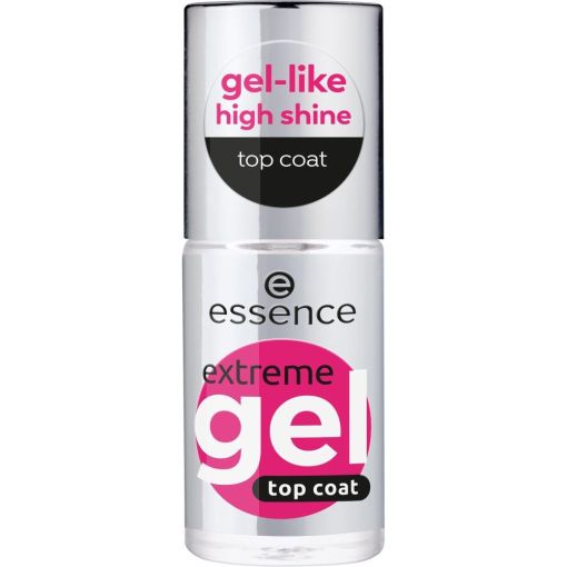 Essence Extreme Gel Top Coat Tratamiento superior sin necesidad de lámpara fácil de aplicar para brillo espectacular