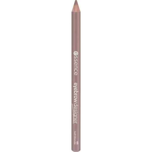 Essence Eyebrow Designer Lápiz de cejas con cepillo vegano ligeramente inclinado para un acabado perfecto y definido