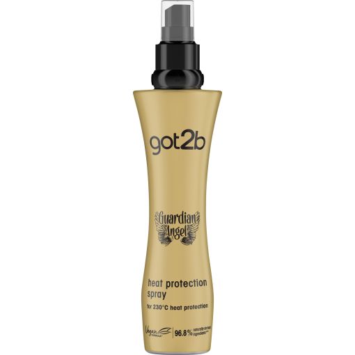 Got2b Guardian Ángel Heat Protection Spray Protector del calor vegano hasta 230ºc controla el encrespamiento cabello hidratado y brillante 200 ml