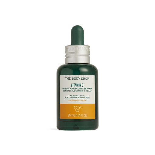 The Body Shop Vitamin C Glow Revealing Serum Sérum facial aporta luminosidad a la piel con vitamina c y bakuchiol 30 ml