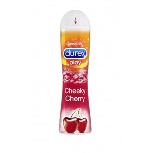 Durex Lubricante Love Sex Play Cherry Lubricante íntimo mejora la intimidad de las relaciones son sabor y aroma 50 ml