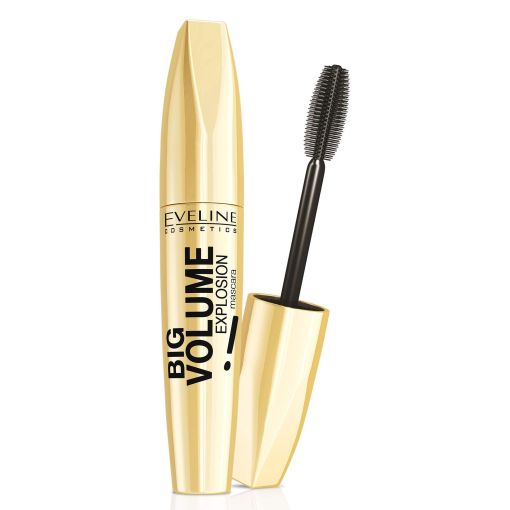 Eveline Cosmetics Big Volume Explosion! Mascara Máscara de pestañas antigrumos cobertura perfecta y separación precisa