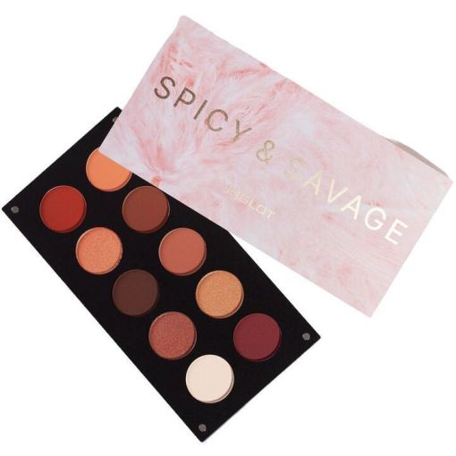 Inglot Spicy & Savage Paleta de sombras para crear infinidad de looks 10 tonos