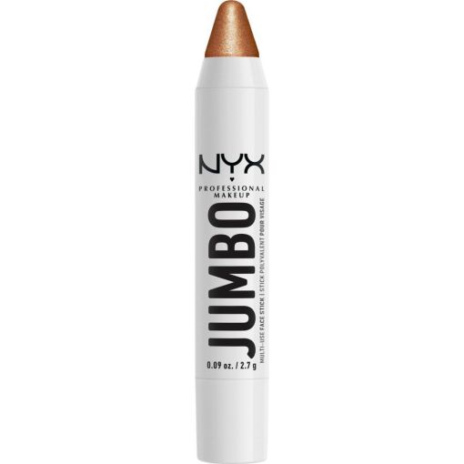 Nyx Professional Makeup Jumbo Multi-Use Face Stick Iluminador cremoso en barra trazo más preciso para rostro luminoso en tonos perlados