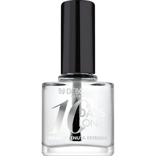 Deborah Milano 10 Days Long Top Coat Tratamiento superior sin necesidad de lámpara ofrece gran luminosidad al color