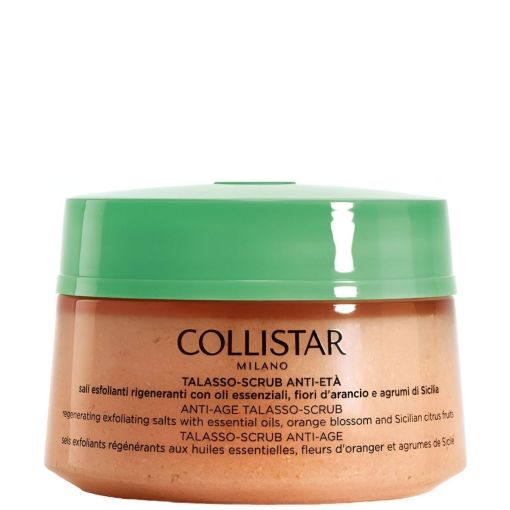 Collistar Talasso Scrub Antiedad Exfoliante corporal antienvejecimiento y renovador de la regeneración cutánea para piel más joven