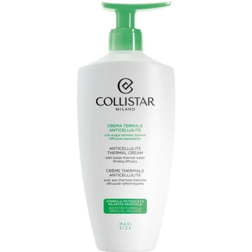 Collistar Crema Termal Anticelulítis Tratamiento anticelulítico intnsivo mejora a piel de naranja acumulaciones adiposas y pérdida de tono 400 ml