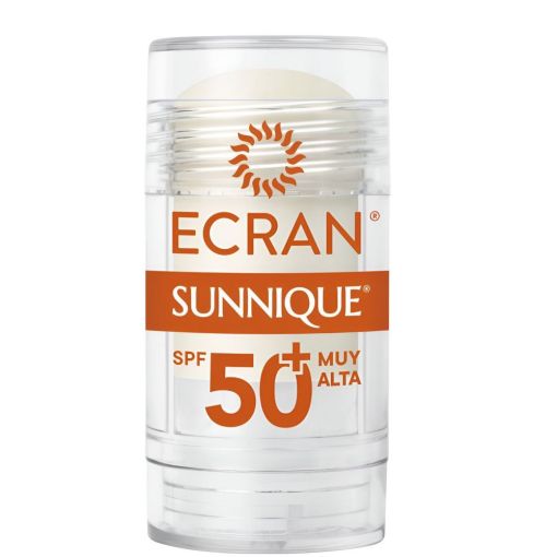 Ecran Sunnique Protector Solar Cara Y Escote Spf 50+ Protector solar de rostro y escote refuerza las defensas antioxidantes 30 ml