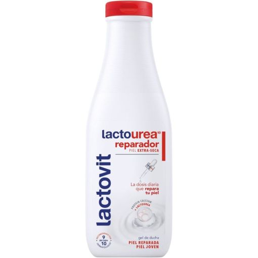 Lactovit Lactourea Reparador Gel De Ducha Gel de ducha reparador acción ultrahidratante con ácido láctico y urea pura 600 ml