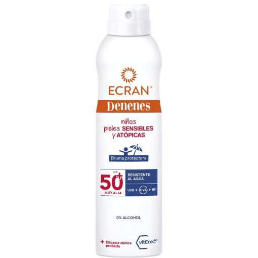 Ecran Denenes Bruma Protectora Niños Spf 50+ Protector solar minimiza los efectos del sol a largo plazo 250 ml