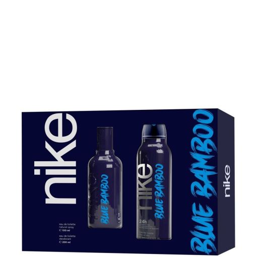 Nike Blue Bamboo Estuche Eau de toilette para hombre 100 ml