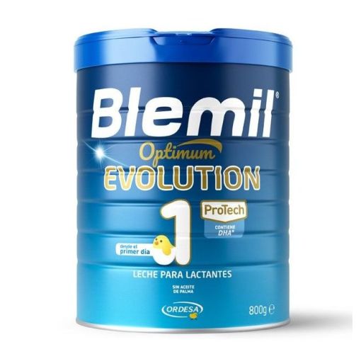 Blemil Optimum Evolution 1 Protech Leche Para Lactantes Leche en polvo desde el nacimiento hasta los 6 meses 800 gr