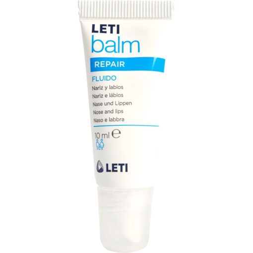 Leti Balm Fluido Reparador Para Nariz Y Labios Fluido reparador de las grietas de la nariz y labios causadas por agentes externos 10 ml