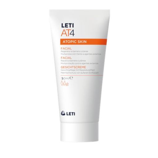 Leti At4 Facial Crema hidratante protege de las agresiones diarias y refuerza las defensas de la piel 50 ml